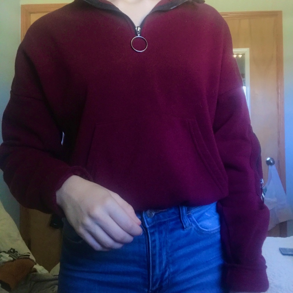 Maroon Sweater / Sweatshirt